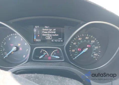 2014 Ford Focus Titanium from USA, damaged, VIN 1FADP3J27EL221699